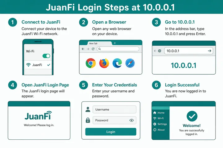 JuanFi login insert money voucher at 10.0.0.1