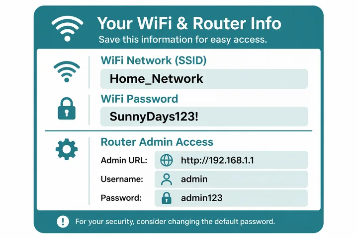 PLDT Modem Sticker Credentials PLDT modem sticker showing admin username and WiFi password