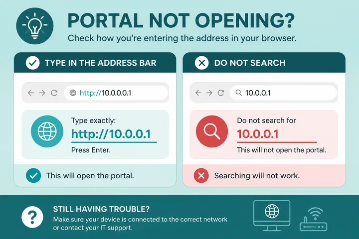 Paano ayusin kung ayaw mag-open ang Piso WiFi portal
