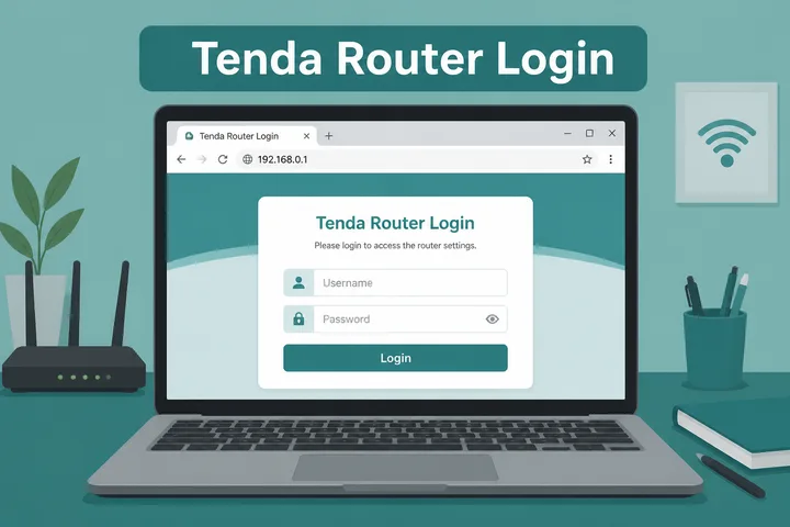 Tenda Router Login Guide Tenda router login page at 192.168.0.1 admin gateway